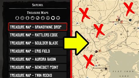 treasure maps rdr2|Iba pa.
